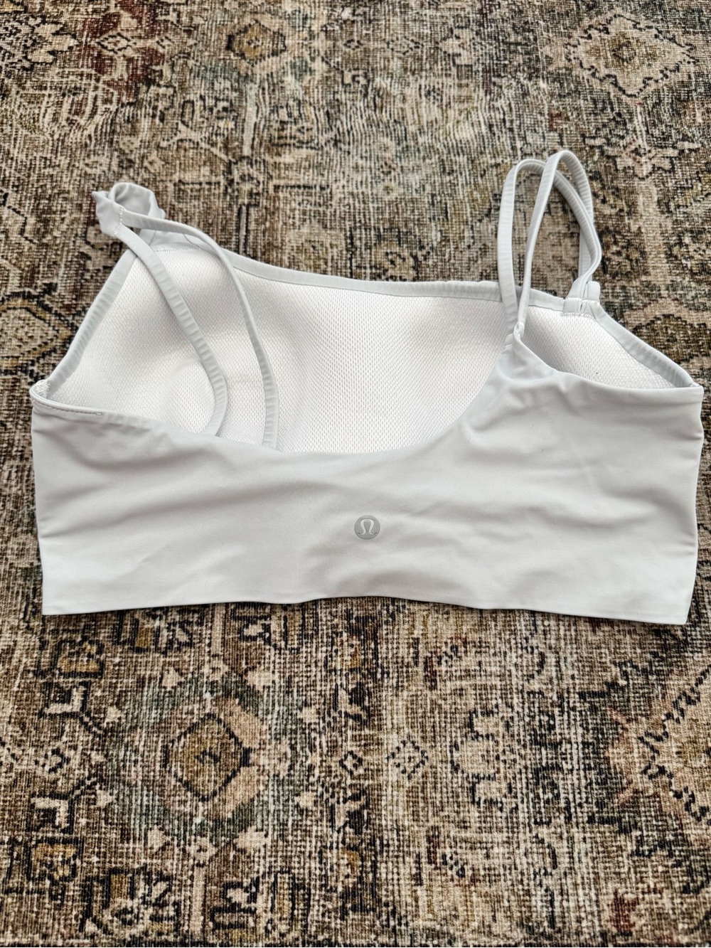 lululemon athletica White Light Support Seamless sports bra (soft foam cup)